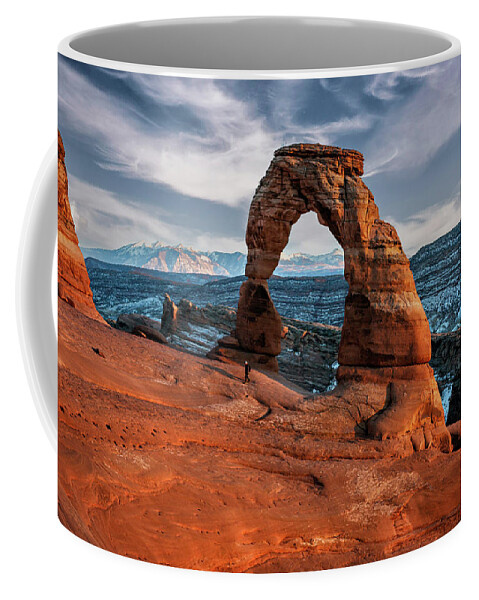 2020 Utah Trip Coffee Mug featuring the photograph Delicate Arch in Arches National Park #1 by Gary Johnson