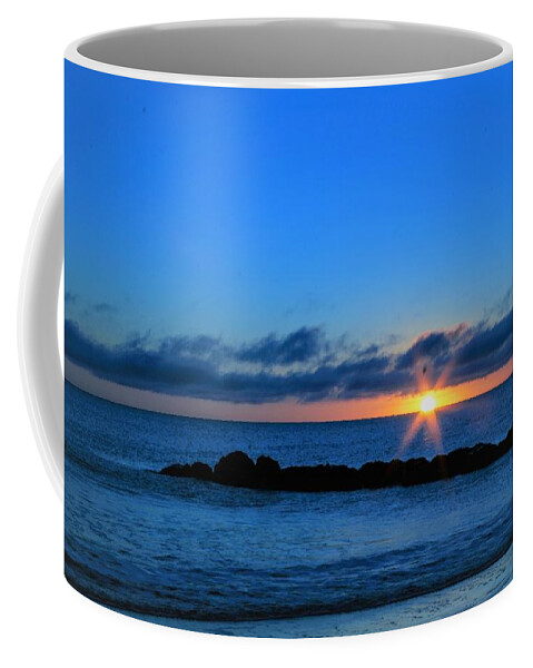  Coffee Mug featuring the photograph Hampton Va Sunrise #1 by Brad Nellis