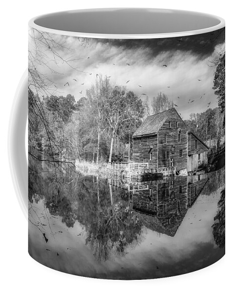 Old Coffee Mug featuring the photograph Historic Yates Mill by Rick Nelson