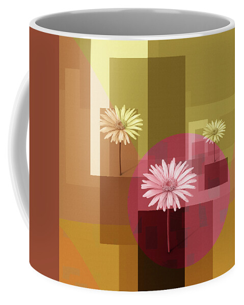 Contemporary Coffee Mug featuring the digital art Interior design 2 #1 by Andrew Penman