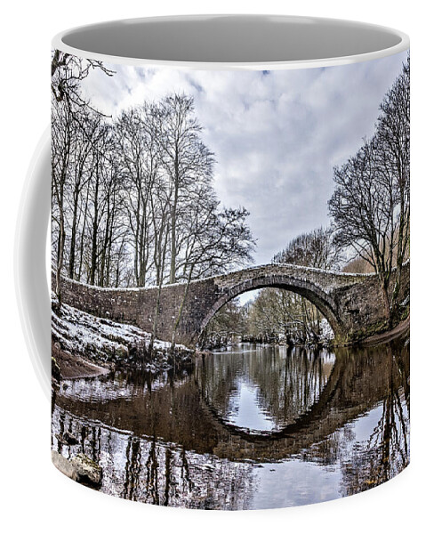Uk Coffee Mug featuring the photograph Ivelet Bridge, Swaledale #1 by Tom Holmes Photography