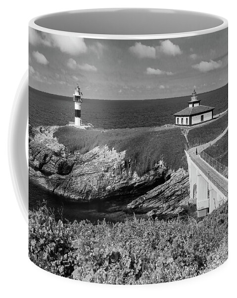 Bridge Coffee Mug featuring the photograph Lighthouse on Pancha Island - 1 by Jordi Carrio Jamila