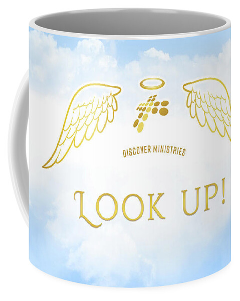  Coffee Mug featuring the digital art Look Up by Discover Ministries