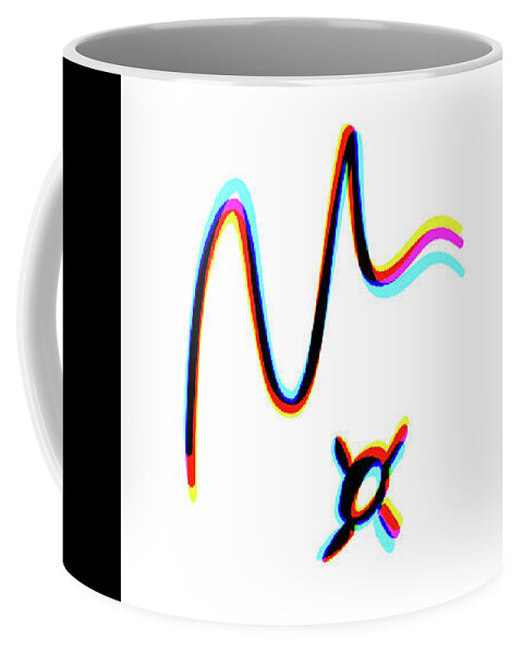 Wunderle Coffee Mug featuring the digital art Mabus 216 #2 by Wunderle