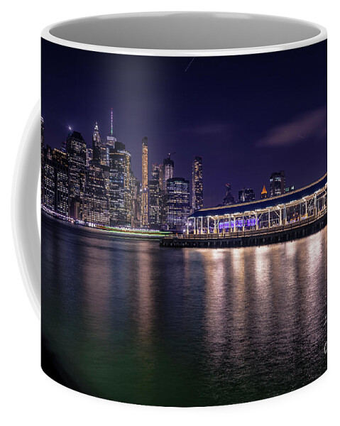 2019 Coffee Mug featuring the photograph Manhattan At Night #2 by Stef Ko