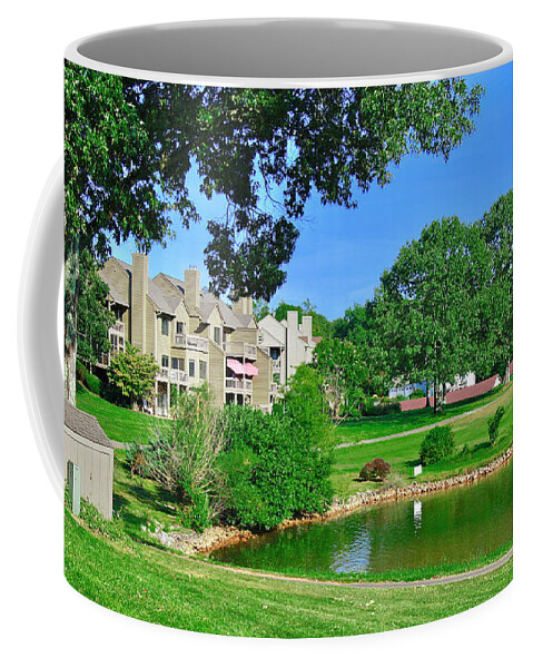 Mariners Landing Coffee Mug featuring the photograph Mariners Landing Smith Mountain Lake #2 by The James Roney Collection