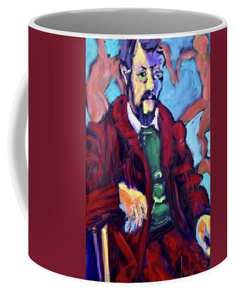 Painting Coffee Mug featuring the painting Matisse #1 by Les Leffingwell