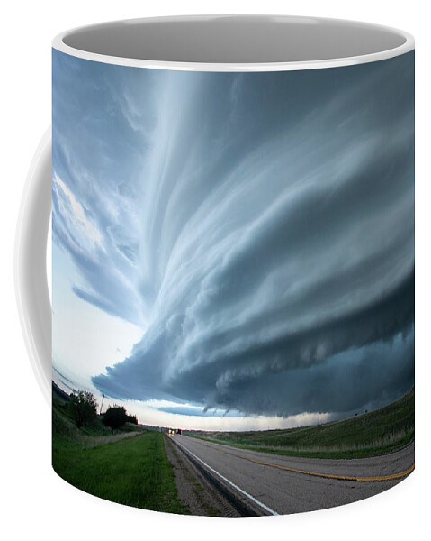 Mesocyclone Coffee Mug featuring the photograph Mesocyclone by Wesley Aston