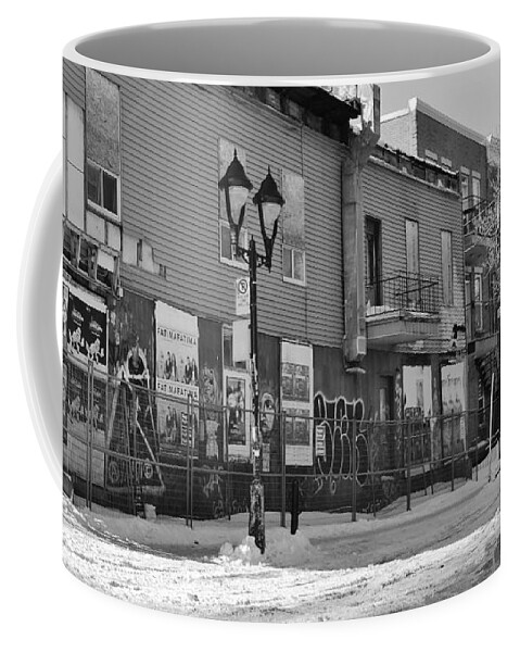 Montreal Coffee Mug featuring the photograph Montreal Street Photo #1 by Reb Frost