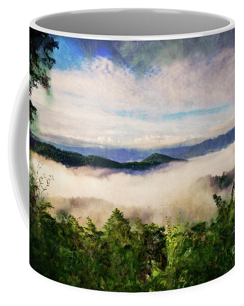 Tennessee Coffee Mug featuring the photograph Mountain View #1 by Phil Perkins