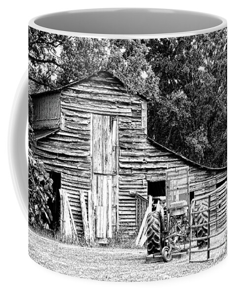 Barn Coffee Mug featuring the photograph Old Barn #1 by Kimberly Chason