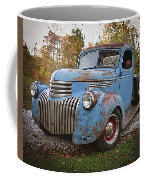 Old Chevy Coffee Mug featuring the photograph Old Chevy #1 by Michelle Wittensoldner