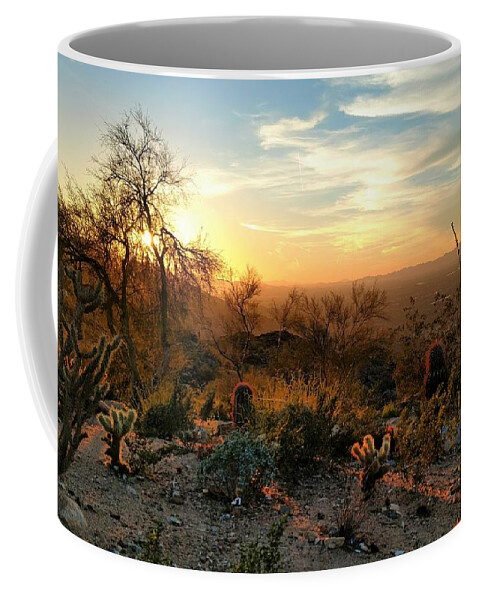  Coffee Mug featuring the photograph Phoenix Sunset by Brad Nellis