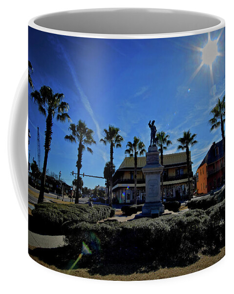 History Coffee Mug featuring the photograph Ponce deLeon Circle #1 by George Taylor
