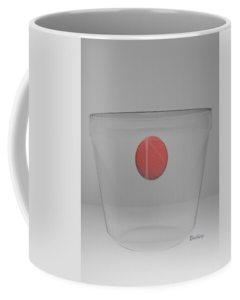 Nft Coffee Mug featuring the digital art 1 Pot by David Bridburg