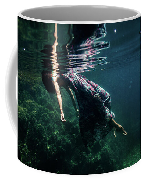 Underwater Coffee Mug featuring the photograph Rest by Gemma Silvestre