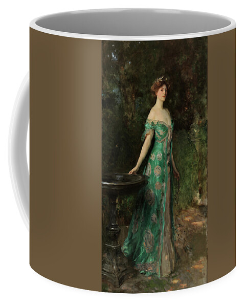 1983.12vintage Coffee Mug featuring the painting Retrato de Millicent, duquesa de Sutherland #1 by MotionAge Designs