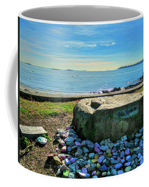 Rocks Coffee Mug featuring the photograph Riley Rocks #1 by Scott Hufford
