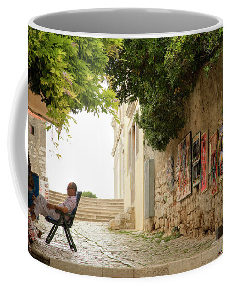 Croatia Coffee Mug featuring the photograph Rovinj, Croatia by Ian Middleton