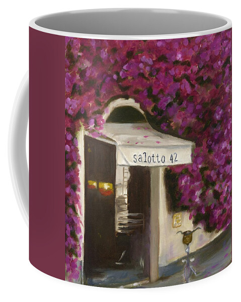 Rome Coffee Mug featuring the painting Salotto 42 by Juliette Becker