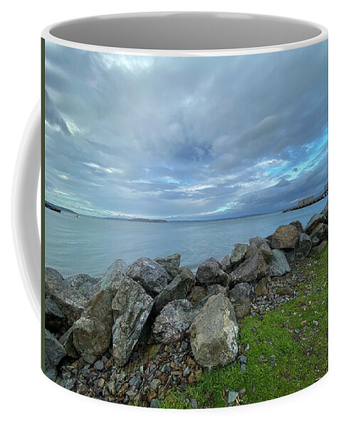 Seascape Coffee Mug featuring the photograph Seascape by Anamar Pictures