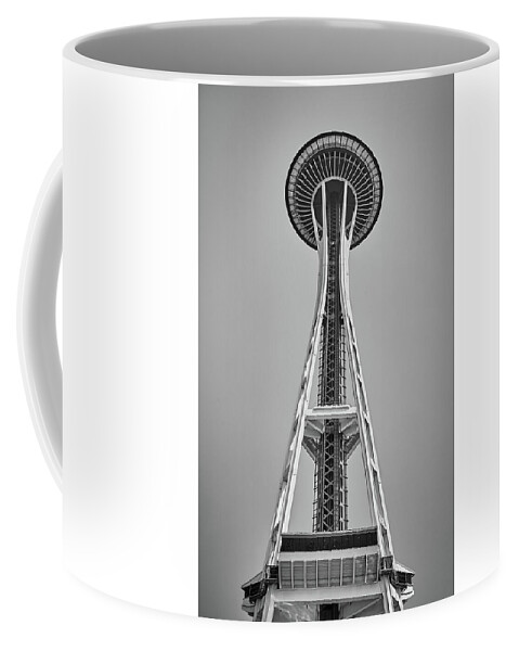 Seattle Coffee Mug featuring the photograph Seattle Space Needle #1 by Roger Mullenhour
