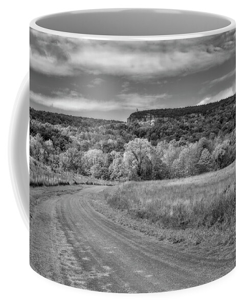 Shawangunk Coffee Mug featuring the photograph Shawangunk Mountain Hudson Valley NY by Susan Candelario