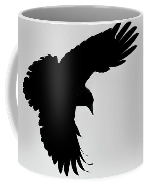 Open Coffee Mug featuring the photograph Silhouette #1 by Terry Dadswell