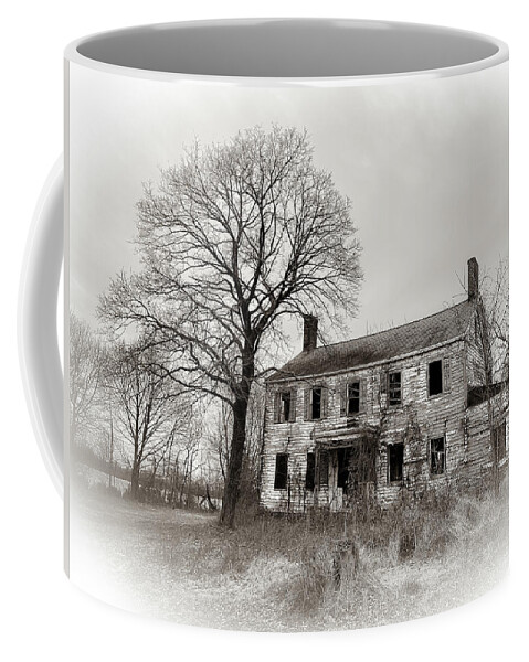  Farm Coffee Mug featuring the photograph Spook House by David Letts