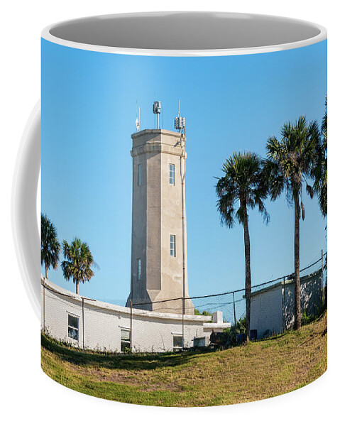 Florida Coffee Mug featuring the photograph St Johns Lighthouse, Naval Station Mayport, Florida #1 by Dawna Moore Photography