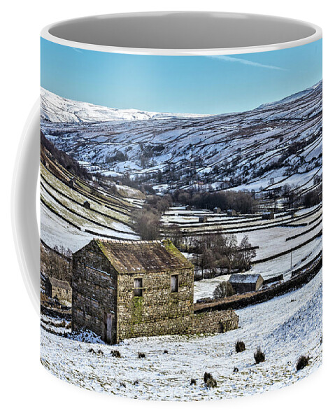 England Coffee Mug featuring the photograph Thwaite, Swaledale #1 by Tom Holmes Photography