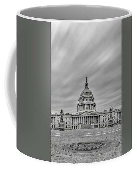 Us Capitol Coffee Mug featuring the photograph US Capitol Building #1 by Susan Candelario