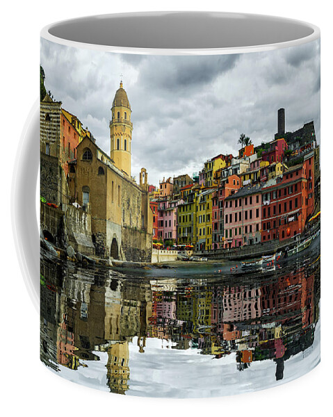 Gary Johnson Coffee Mug featuring the photograph Vernazza, Italy by Gary Johnson