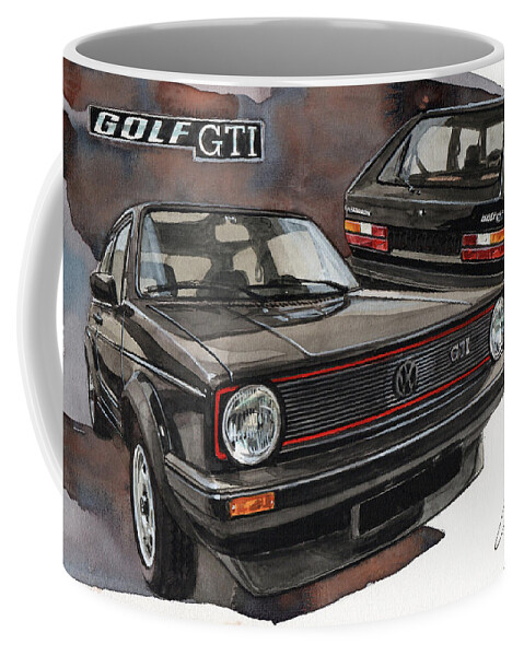 Vw Golf Coffee Mugs for Sale - Fine Art America