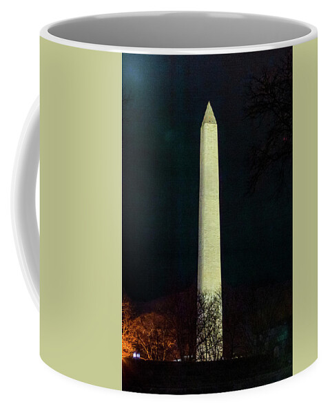 Washington Monument Coffee Mug featuring the digital art Washington Monument by SnapHappy Photos