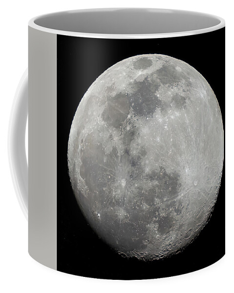  Coffee Mug featuring the photograph Waxing Moon #1 by Al Judge