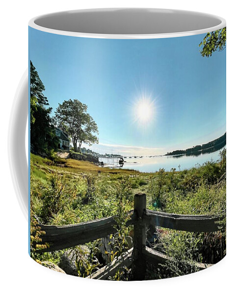  Coffee Mug featuring the photograph Wentworth by the Sea #1 by John Gisis