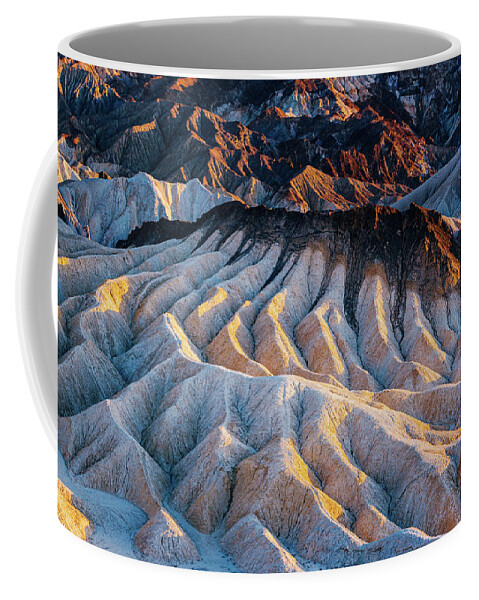 Zabriskie Point Coffee Mug featuring the photograph Zabriskie Point #1 by Francesco Riccardo Iacomino