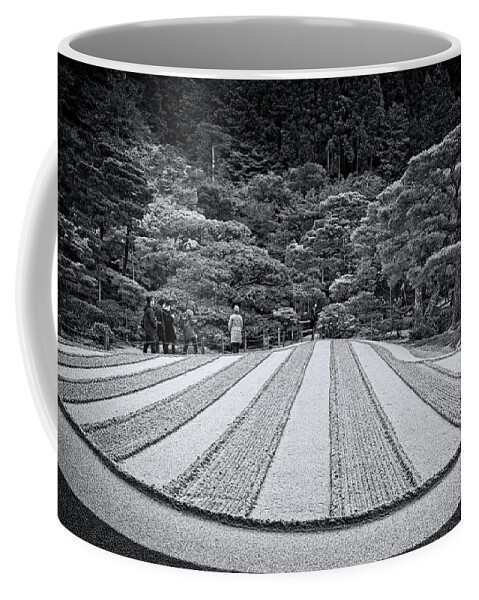 Garden Coffee Mug featuring the photograph Zen Garden #1 by Wayne Sherriff
