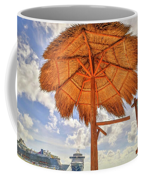 Costa Maya Mexico Coffee Mug featuring the photograph Costa Maya Mexico by Paul James Bannerman