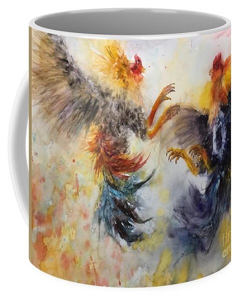 1162021 Coffee Mug featuring the painting 1162021 by Han in Huang wong