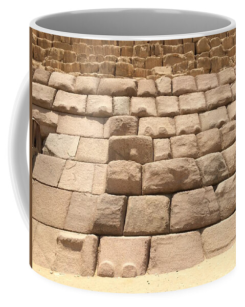 Giza Coffee Mug featuring the photograph Great Pyramids #13 by Trevor Grassi