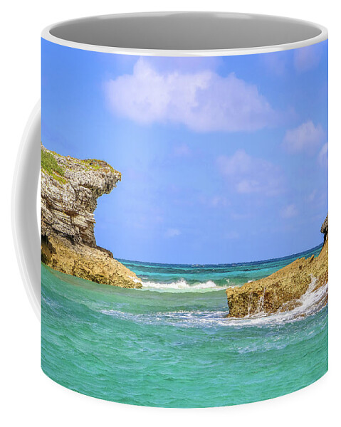 Princess Cays Bahamas Coffee Mug featuring the photograph Princess Cays Bahamas #134 by Paul James Bannerman