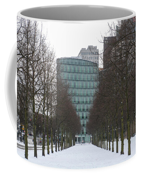 Architecture Coffee Mug featuring the photograph Berlin #14 by Eleni Kouri