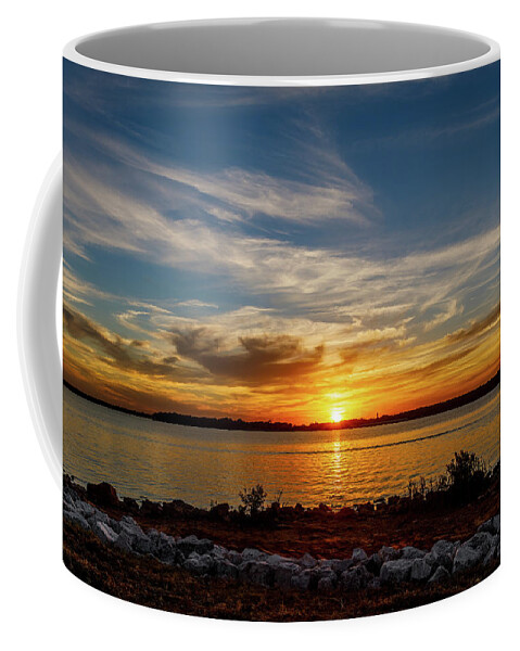 Cloudy Coffee Mug featuring the photograph Thunderbird Lake #19 by Doug Long