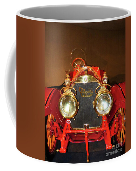 Automobile Coffee Mug featuring the photograph 1912 Oldsmobile Autocrat Roadster by Sharon Williams Eng