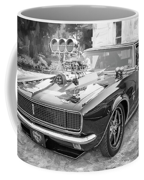 1968 Chevrolet Camaro Dragster 427 Coffee Mug featuring the photograph 1968 Chevrolet Camaro Dragster 427 X143 by Rich Franco