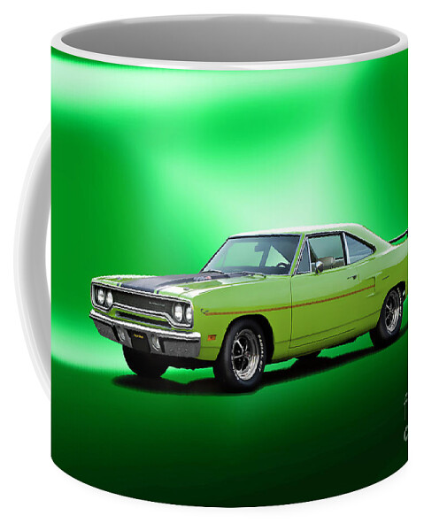 1970 Plymouth Roadrunner 440 Coffee Mug featuring the photograph 1970 Plymouth Roadrunner 440 by Dave Koontz