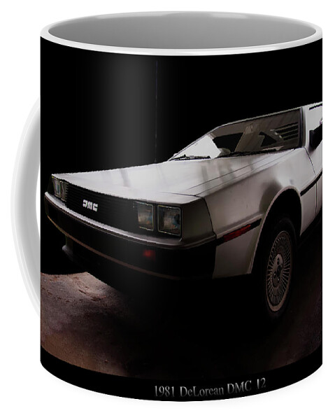 Classic Cars Coffee Mug featuring the photograph 1981 DeLorean DMC 12 by Flees Photos