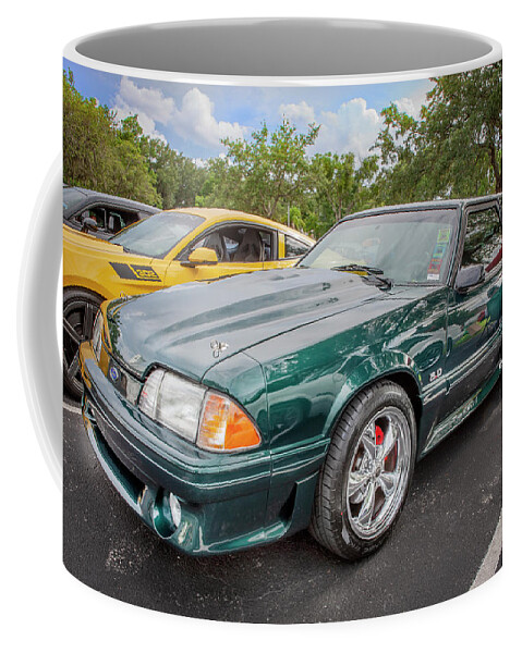 1992 Ford Cobra Mustang Gt Coffee Mug featuring the photograph 1992 Ford Cobra Mustang X105 by Rich Franco